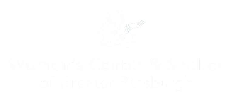 Vertical-White-768x325 Women's Center & Shelter of Greater Pittsburgh logo